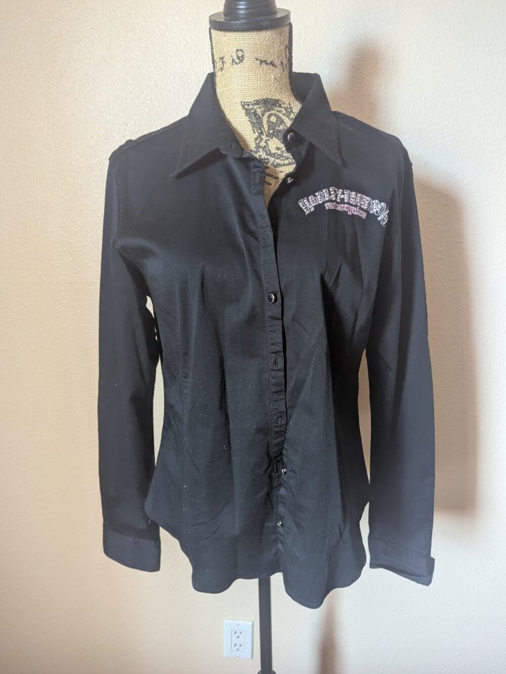 Harley Davidson button down